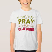 祈California ・ CAのサポート トライブレンドTシャツ (正面)