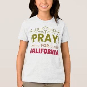 祈California ・ CAのサポート トライブレンドTシャツ