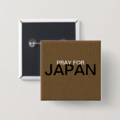 祈FOR JAPAN 缶バッジ (正面&裏面)