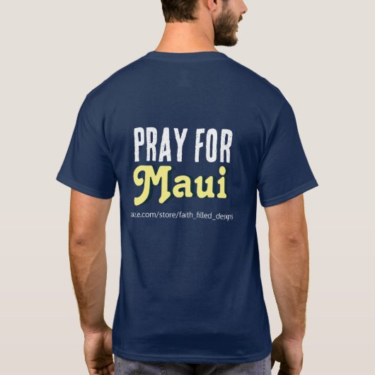 祈Maui Tシャツ (裏面)