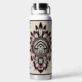 「祖先からのインスピレーション」 ウォーターボトル (背面)