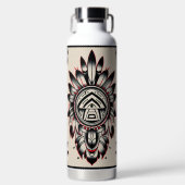 「祖先からのインスピレーション」 ウォーターボトル (正面)