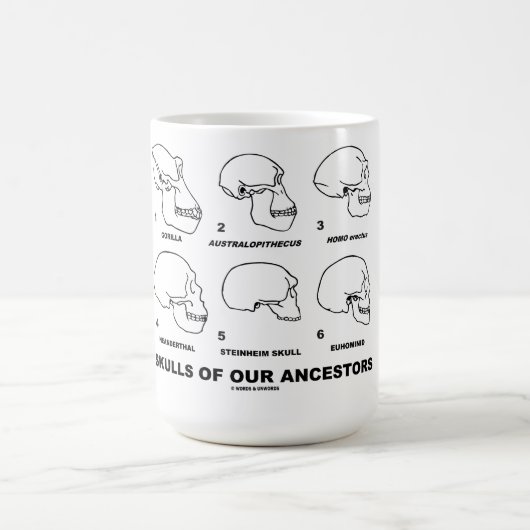 祖先のスカル(六つのスカル進化) トラベルマグ (中央)