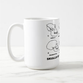 祖先のスカル(六つのスカル進化) トラベルマグ