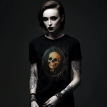 祖先の女性のTシャツ