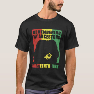 祖先を偲ぶジューンティーンス Tシャツ