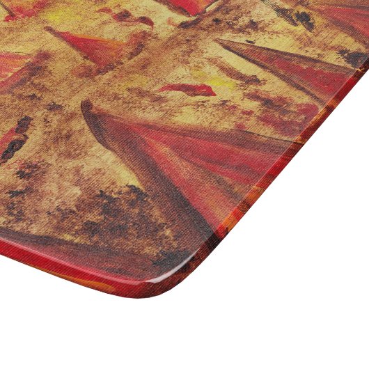 祖先 カッティングボード (角)