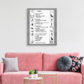 祖先 キャンバスプリント (インサイチュ (リビング))