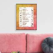 祖先 キャンバスプリント (インサイチュ (リビング))