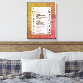 祖先 キャンバスプリント (インサイチュ (寝室))