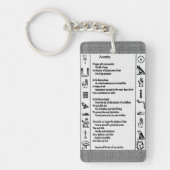 祖先 キーホルダー (正面)