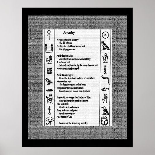 祖先 ポスター (正面)