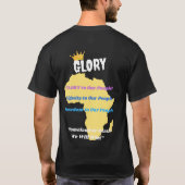「祖国か死か我々は克服する」 Tシャツ (裏面)