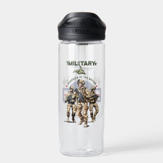 祖国の守護者 | 20oz ウォーターボトル (背面)
