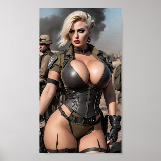 祖国を守る ポスター (正面)