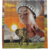 祖国 シャワーカーテン (正面)