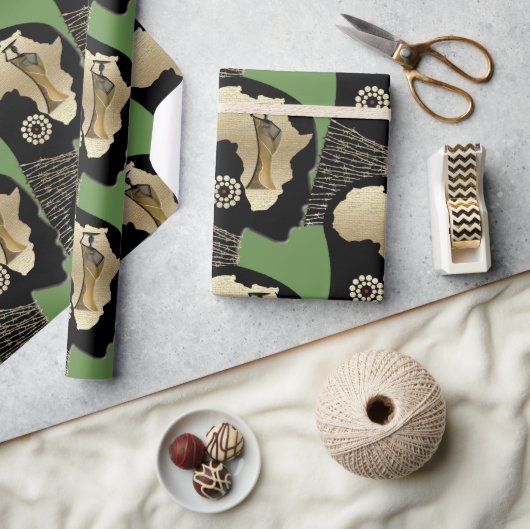 祖国 ラッピングペーパー (クラフト)