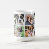 祖最高の父母への贈り物-写真ベビー コーヒーマグカップ (中央)