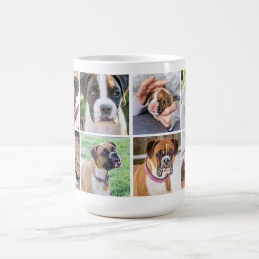 祖最高の父母への贈り物-写真ベビー コーヒーマグカップ (中央)