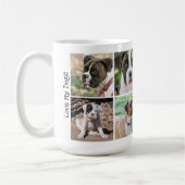 祖最高の父母への贈り物-写真ベビー コーヒーマグカップ (左)