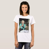 祖母および彼女の誕生日 Tシャツ (正面フル)