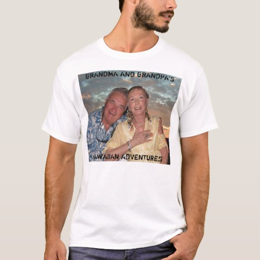 祖母および祖父の冒険 Tシャツ (正面)