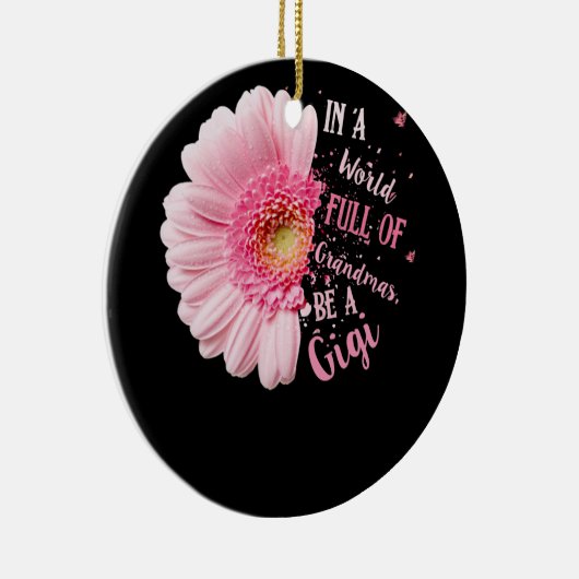 祖母が多い世界でギギおばあちゃん セラミックオーナメント (右)