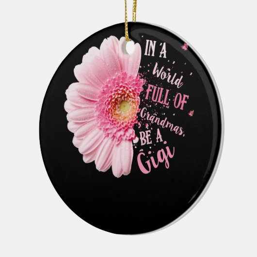 祖母が多い世界でギギおばあちゃん セラミックオーナメント (左)