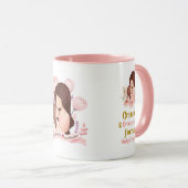 祖母と孫が永遠に繋がる マグカップ (正面右)