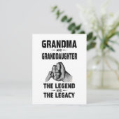 祖母と孫娘 伝説と遺産 招待状 (スタンド正面)