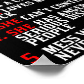 祖母と孫 ポスター (角)