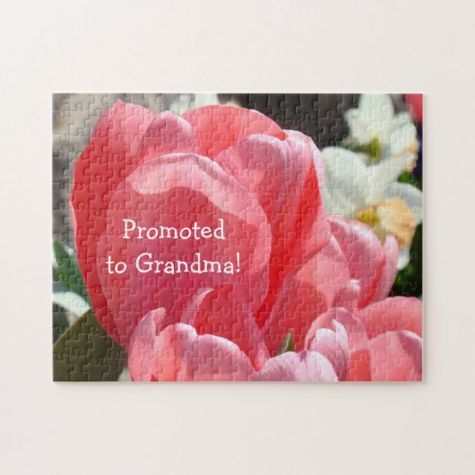 祖母に促進されて妊娠の発表を困惑させます ジグソーパズル (横)