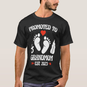 祖母に昇格2023初めて新しい祖母P Tシャツ