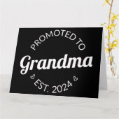 祖母に昇格 2024年予定 I カード (黄色い花)