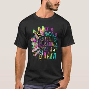 祖母に満ちた世界では、ナナ・ヒマワリ・モになる Tシャツ