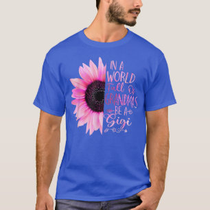 祖母に満ちた世界でギギのひまわりになる Tシャツ