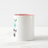 祖母のお母さんへのミミのプレゼントの日 ツートーンマグカップ (中央)