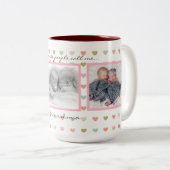 祖母のためのパーソナライズなコーヒー・マグ ツートーンマグカップ (正面右)