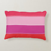 祖母のための愛写真のコラージュの孫の枕 アクセントクッション (裏面)