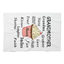 祖母のための祖母のカップケーキ