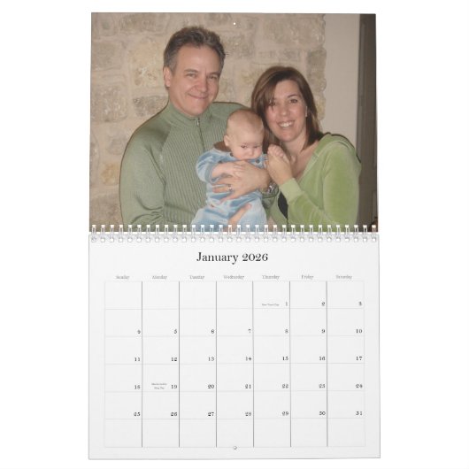 祖母のカモのためのカレンダー カレンダー (1月 2026)