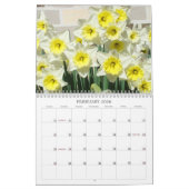 祖母のカレンダーの花の写真撮影のための花 カレンダー (2月 2026)