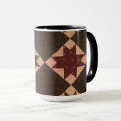 祖母のキルトのコーヒー・マグの別のもの マグカップ (正面右)