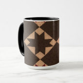 祖母のキルトのコーヒー・マグの別のもの マグカップ (正面左)