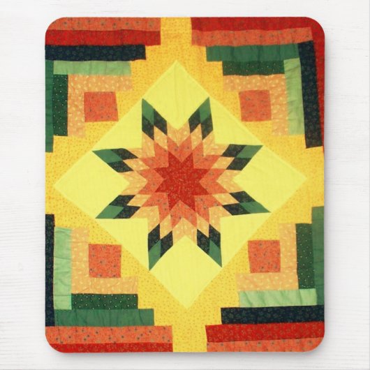 祖母のキルト マウスパッド (正面)