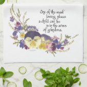 祖母のギフト キッチンタオル (折り畳み)