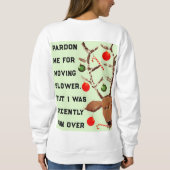 祖母のクリスマス スウェットシャツ (裏面)