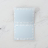 祖母のシャワーのギフトのサンキューカード サンキューカード (内部)