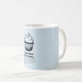 祖母のデイジーのカップケーキのマグ コーヒーマグカップ (正面右)