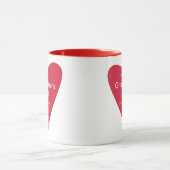 祖母のハート マグカップ (中央)